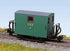 OO-9 - FR QUARRYMAN BRAKE VAN, 1920S GREEN, NO.7 DOUBLE BALCONY