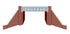 BRIDGE, STEEL PLATE, BRICK ABUTMENTS, DOUBLE TRACK