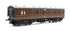 Dapol OO Gauge Coaches 4P-020-402 GWR TOPLIGHT MAINLINE CITY GWR ALL BROWN 3RD BRAKE 3756 S5
