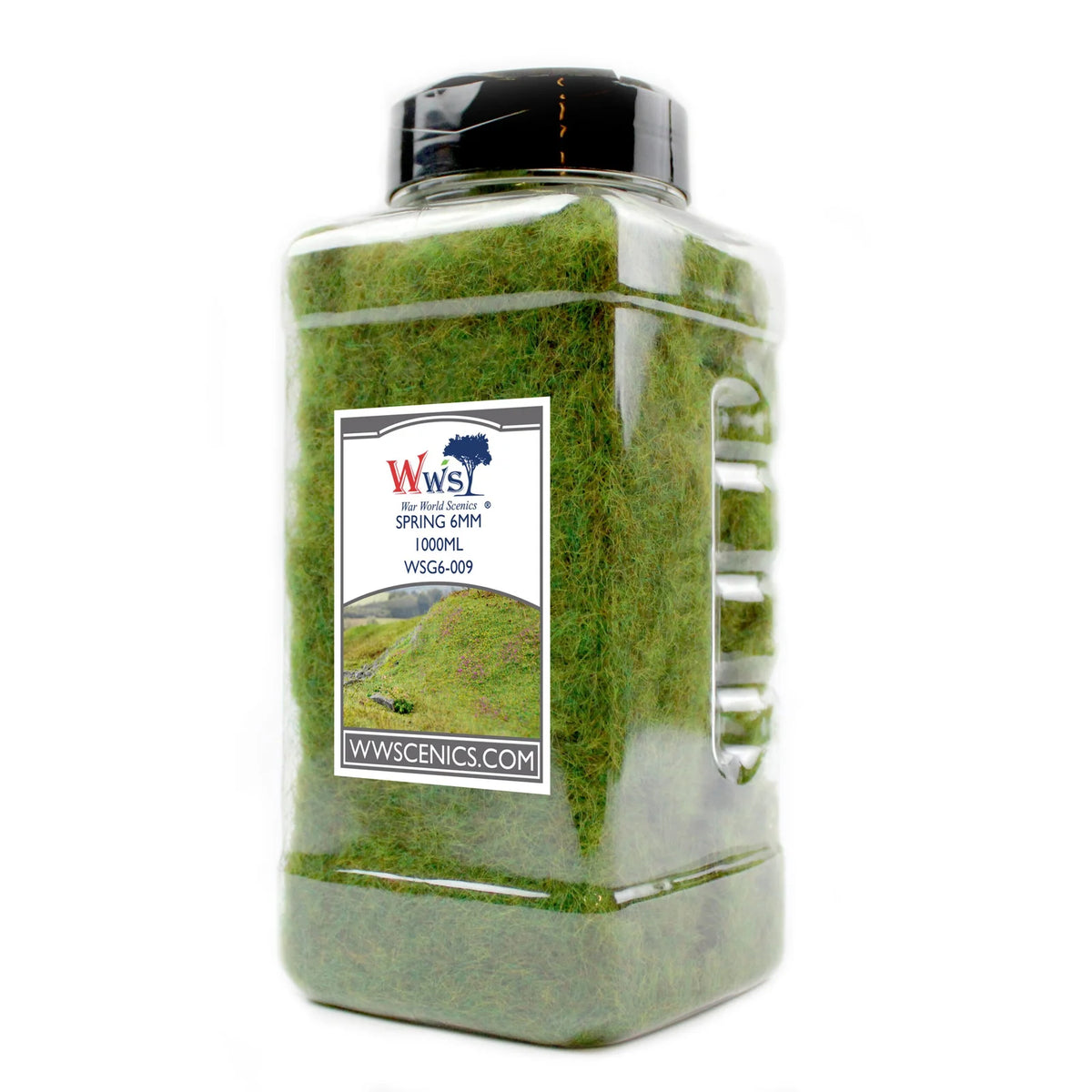 WWS 6mm Spring Static Grass - 1000ml Canister (WSG6-009) – Malcs Models