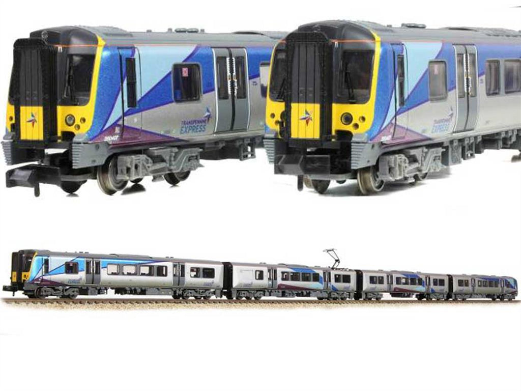 Graham Farish 371-703 Class 350 4-Car EMU 350407 First TransPennine Ex ...