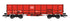 *PRE ORDER* Revolution Trains MMA EALNOS bogie box wagons (TT:120) – DB red 8170 5500 118-1