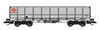 *PRE ORDER* Revolution Trains JNA EALNOS bogie box wagons (TT:120) – Ermewa grey 8170 5500 000-1 (£44.95)