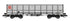 *PRE ORDER* Revolution Trains JNA EALNOS bogie box wagons (TT:120) – Ermewa grey 8170 5500 011-8