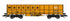 *PRE ORDER* Revolution Trains JNA EALNOS bogie box wagons (TT:120) – Wascosa / Network Rail yellow 8170 5932 172-6