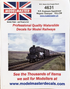 Modelmaster Decals - MM4631 (OO Gauge) BR Grampus Engineers Wagons, Yellow