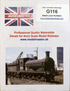 Modelmaster Decals - MMG116 (OO Gauge) Smoke Box Numbers for ex LMS Class 2P 4-4-0