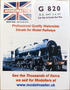 Modelmaster Decals - MMG820 (OO Gauge) Smoke Box Numbers for BR 4MT 2-6-4T