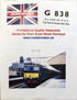 Modelmaster Decals - MMG838 (OO Gauge) Smoke Box Numbers for ex LMS Class 4F 0-6-0