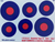 Modelmaster Decals - AC610 RAF Roundels 'Type B' 1923 - 1947 Bombers 7 Coastal Command