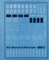 Modelmaster Decals - MM4681 (OO Gauge) BR Shock Vans & Open Wagons - detailed sheet