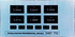 Modelmaster Decals - MM7725 (O Gauge) Ex SR 8 Plank Unfitted Open Wagons