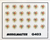 Modelmaster Decals - MMG403 (OO Gauge) BR Coach Lettering