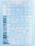 Modelmaster Decals -MM4867 (OO Gauge) Ex Cambrian Kits Sheet CT4 for Engineers Wagons