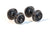 Peco NR-142 3-Hole Disc Wheels - Pack 40 axles