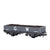 Peco NR-7W Tube Wagon, GW, dark grey