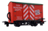 Peco 009 Rolling Stock - GR-910MM  GLT OO-9 Box Van Christmas - Santa's Workshop (Malcs Models Christmas Special Edition)