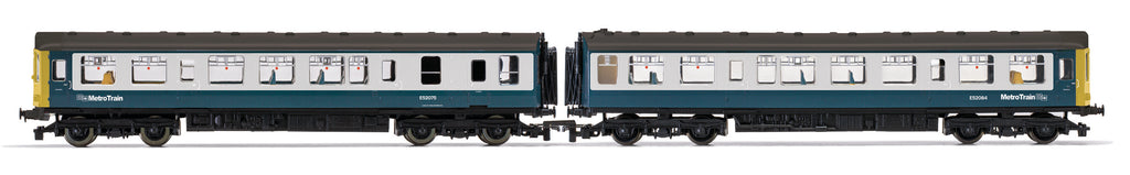Hornby Railroad R30171 RailRoad Plus MetroTrain Class 110 2 Car Train ...