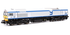 Revolution Trains N Gauge Class 59 59002 Yeoman Enterprise in original Foster Yeoman livery (modified) (DCC Sound)