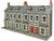 Metcalfe 00 Gauge PO303 L/R Terraced House Fronts Stone Built