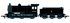 Oxford Rail BR Early Logo (Plain Black) 65767 0-6-0 Class J26 - DCC Ready