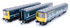 Heljan 00 Gauge Class 104 3 Car DMU BR Blackpool Blue (White Stripe) M50472+M59180+M50524