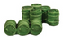Harburn Hamlets OO Gauge FL156 Oil Drum Groups (3 & 5) Green