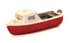 Harburn Hamlets OO Gauge QS402 Motorboat Red