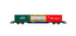 Hornby TT:120 TOUAX KFA Container Wagon with 3 x 20 Containers - TT6030