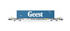 Hornby TT:120 TOUAX Sffgmss IFA Wagon GEEST, 45' Container - TT6033