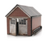 Scale Model Scenery OO Gauge 1960's Domestic Garage