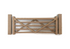 Scale Model Scenery OO Laser Cut Five Bar Gates & Posts (Natural Wood)
