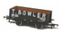 Oxford Rail 00 Gauge 5 Plank Mineral Wagon - T. Bowler London No.101