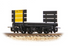 Bachmann 009 Rolling Stock 393-178 RNAD Flat Wagon with 3-Plank Ends