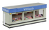 Scenecraft OO Gauge 44-1021 Newsagent Platform Kiosk - Blue