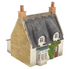 Scenecraft OO Gauge 44-122 Thatched Cottage - Honey Stone & Red Door