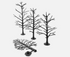 Woodland Scenics 5"-7" Tree Armatures