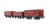 Accurascale P7 Hopper - NCB Red - Triple Pack