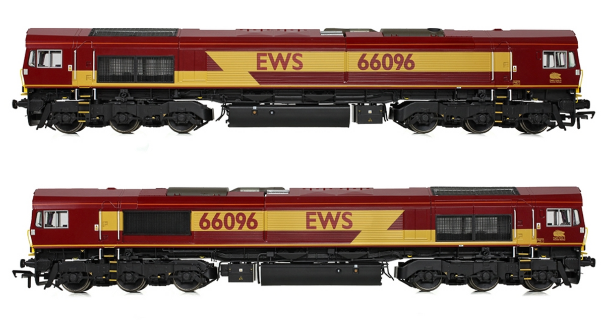 Bachmann Class 66 Diesel 66096 EWS Livery - (Sound Fitted) 50-000ASFX ...