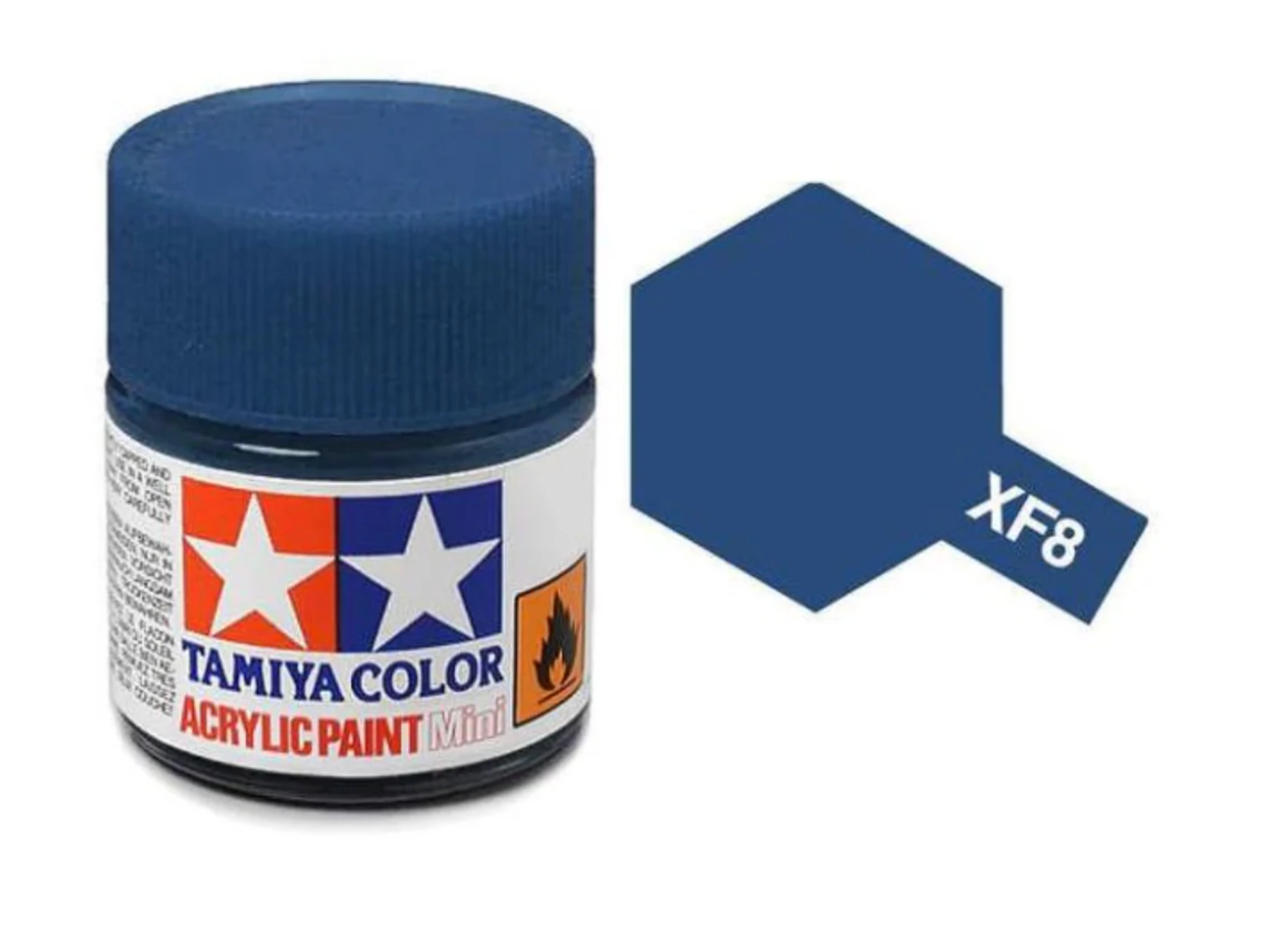 Xf8 Color Code Tamiya Acrylic Paint XF8 Flat Blue – Malcs Models