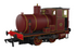 Rapido Trains OO Gauge Andrew Barclay Fireless 0-4-0 Lined Maroon - DCC Sound Fitted