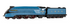 Hornby TT:120 LNER Class A4 4-6-2 Sir Nigel Gresley - TT3043M