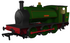 Rapido Trains OO Gauge 16″ Hunslet “John Shaw” South Kirby Colliery Livery - DCC Sound Fitted