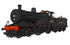 Rapido Trains OO Gauge MR483 LMS Lined Black No.462 - DCC Ready