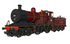 Rapido Trains OO Gauge MR483 LMS Crimson No.549 (cabside roundel) -DCC Sound Fitted