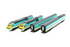 Dapol N Gauge 2D-019-015 Class 43 HST Midland Mainline 43066 & 43077 Book Set