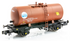 Revolution Trains N35TB-106A United Molasses Brown Barrel Ends Class B Tank (A)