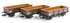 Revolution Trains N-MTV-302 MTV Freight Brown Triple Pack (Sand)