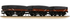 5 Plank China Clay 3-Wagon Pack BR Bauxite (Early) with Tarp. Covers