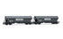 Arnold TT:120 HN9750 Ermewa, 2-unit pack 2-axle silo wagons "NESCAFE", black, ep. VI